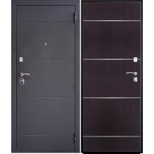 Дверь мет. SD Prof-2 Молдинг Венге