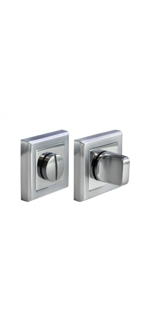 Завертка сантехническая квадратная Morelli MH-WC-S SC/CP Матовый хром \ Хром