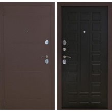 Дверь мет. АЛ-17 Мед.антик/венге