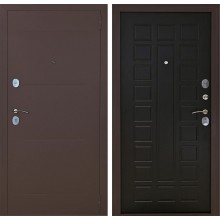 Дверь мет. АЛ-17 Мед.антик/венге